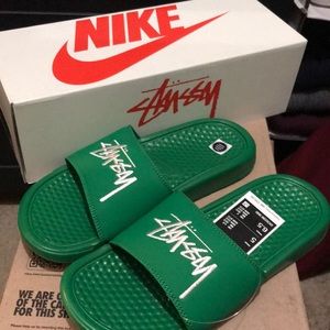 Nike x Stussy Benassi Slides